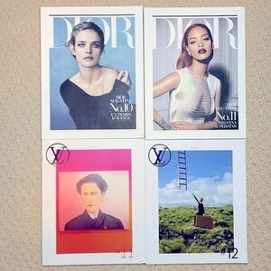 🌸Louis Vuitton No. 11 and 12  and Dior No. 10 and 11 Good Customer Magazines